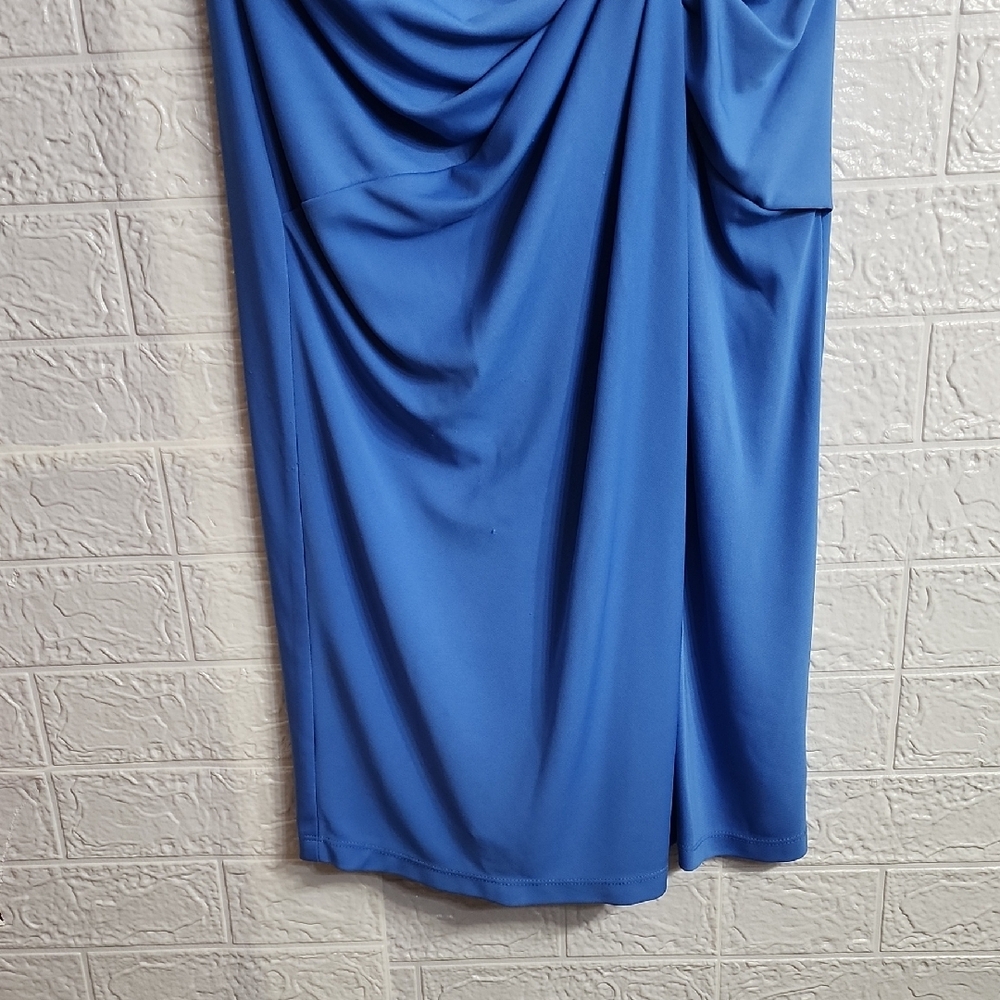 Ralph Lauren Black Label Blue Midi Dress - Picture 4 of 7